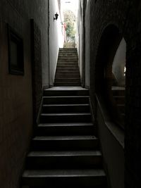 Staircase in corridor