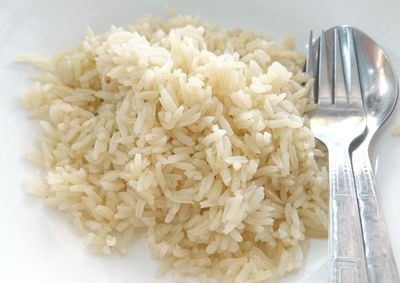 Close-up of pasta in plate