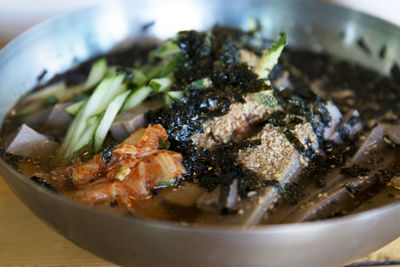 Close-up of food in container