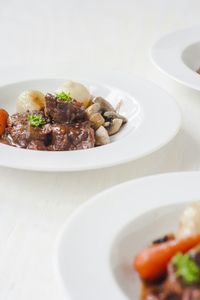 Close-up of food in plate