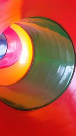 Close-up of red object