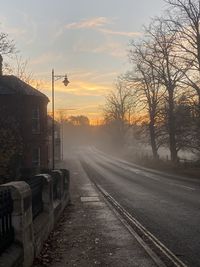 Autumn sunrise in trowse norwich 
