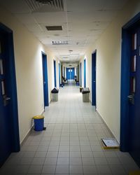 Corridor of building