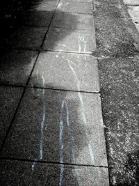 Footpath at night