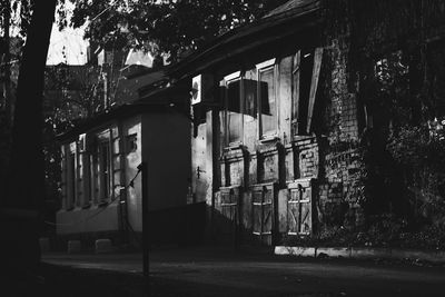 Exterior of old building