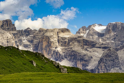 Majestic view of landscape against sky