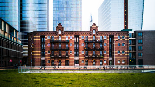 Buildings against sky