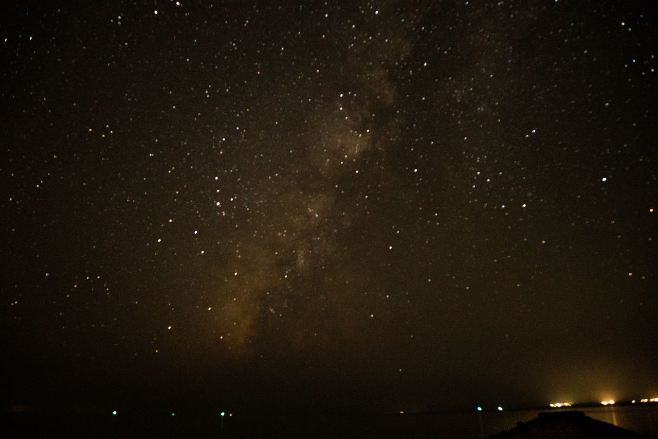 LOW ANGLE VIEW OF STARS IN SKY