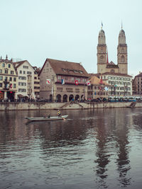 Buildings at waterfront