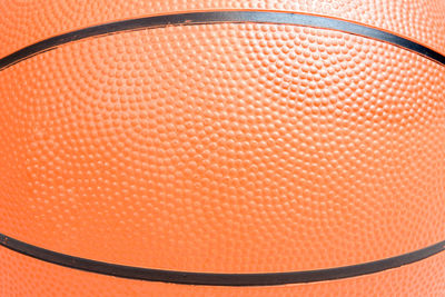 Close-up of basketball hoop