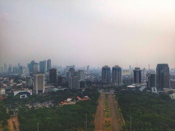 Skyscrapers in city