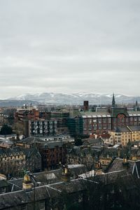 Cityscape against sky