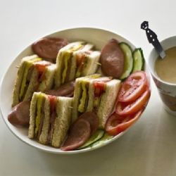 Close-up of food in plate