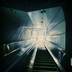 Staircase in modern building