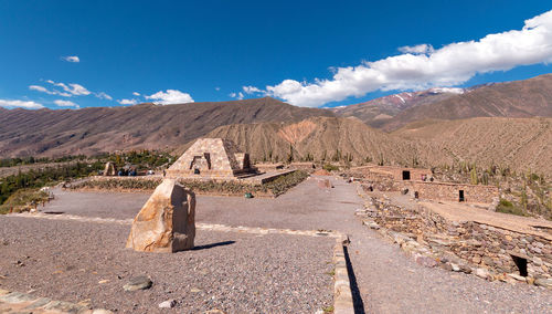 Panoramic view of landscape against sky