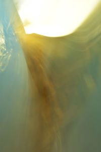 Silhouette of woman in background