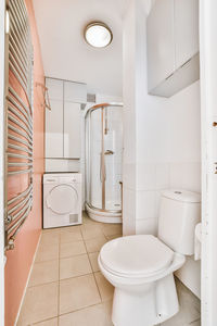 Interior of bathroom