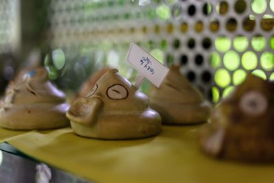 Close-up of coffee for sale