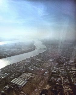 Aerial view of cityscape