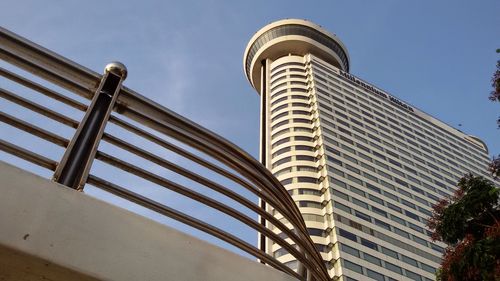 Low angle view of modern building