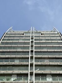 Low angle view of building against sky