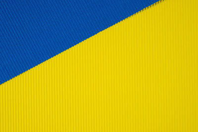 Full frame shot of yellow wall