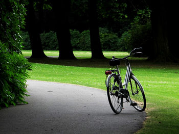 Bicycle in park
