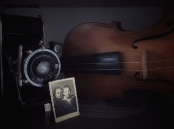 Close-up of guitar