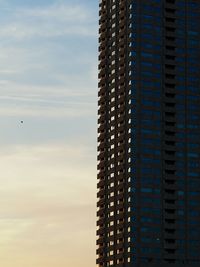 Low angle view of skyscraper