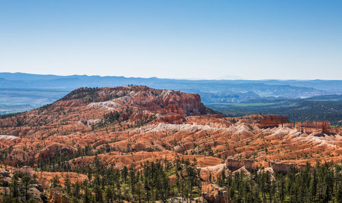 Scenic view of mountain against sky