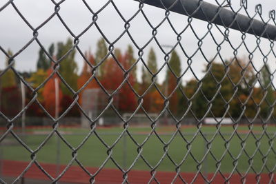 Full frame shot of chainlink fence