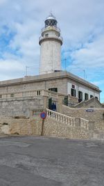 Low angle view of building against sky