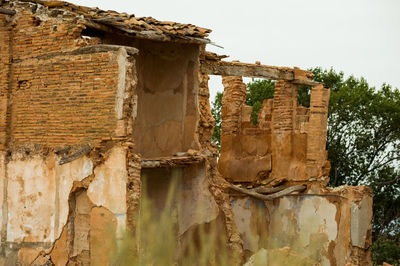 Old damaged building