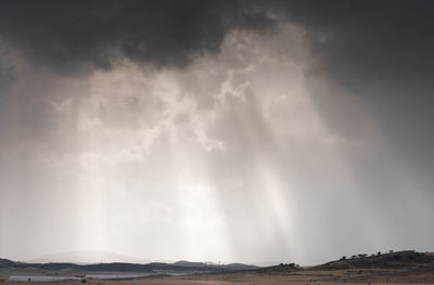 Panoramic view of landscape against sky