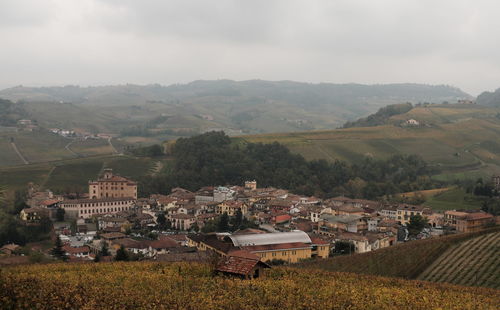 Beautiful village of barolo