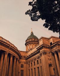 Low angle view of building against sky