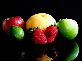 Close-up of strawberries