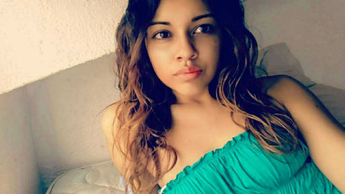 Portrait of young woman