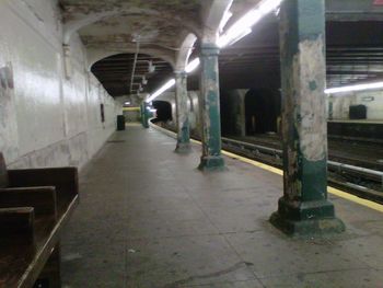 Interior of tunnel