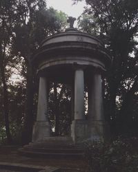 Low angle view of historical building