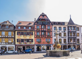 View of buildings in city