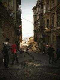 View of city street