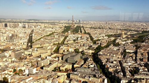 Aerial view of cityscape