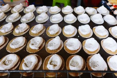 Full frame shot of food for sale