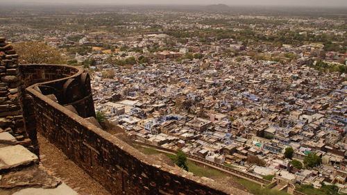 Aerial view of cityscape