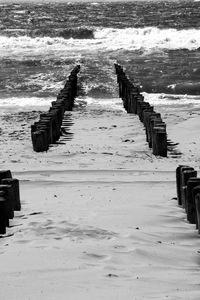 Pier on sea