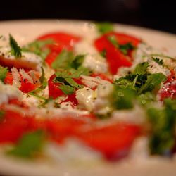 Close-up of salad in plate