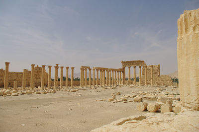 Ancient city of palmyra syrial