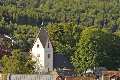 Church building in a little village in germany