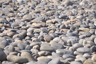Full frame shot of stones